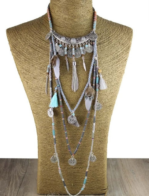 Tribal Statement Necklace