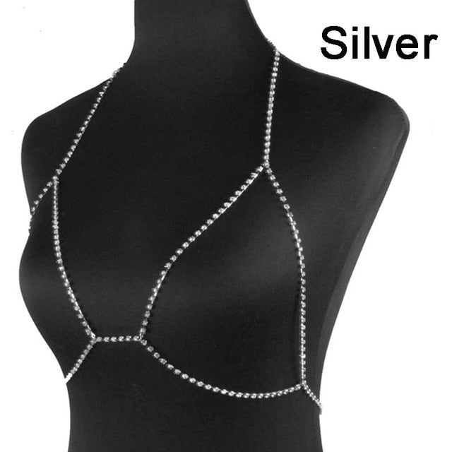 Sparkle Body Chain Necklace